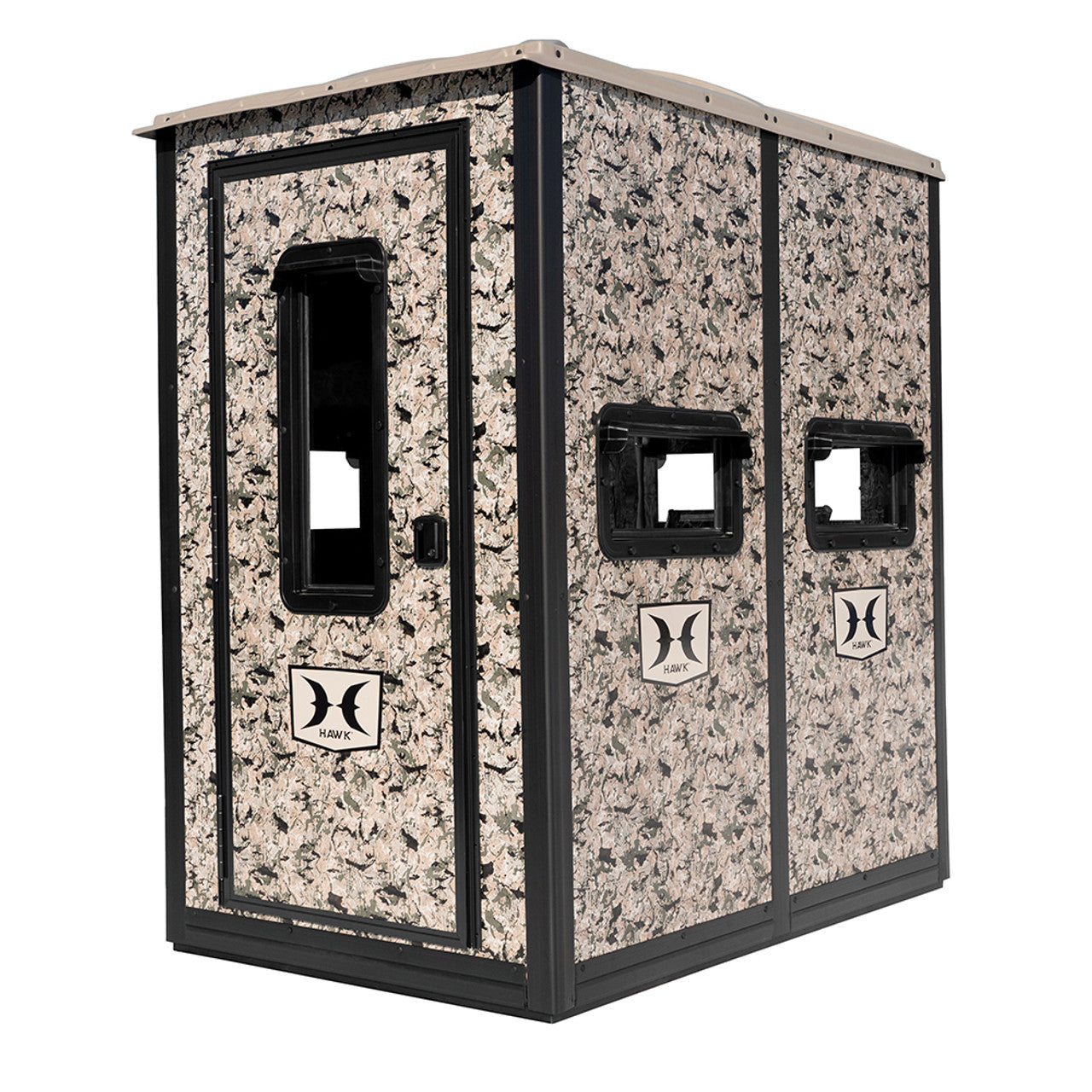 Hawk 'The Double' Insulated Hunting Blind - FREE CHAIR – Outdoors