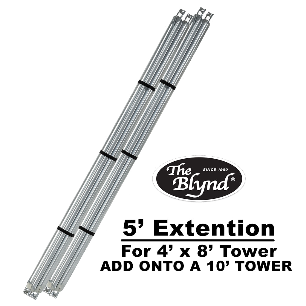 The Blynd - 5 Foot Extension for 4'x8' Hunting Blind Tower