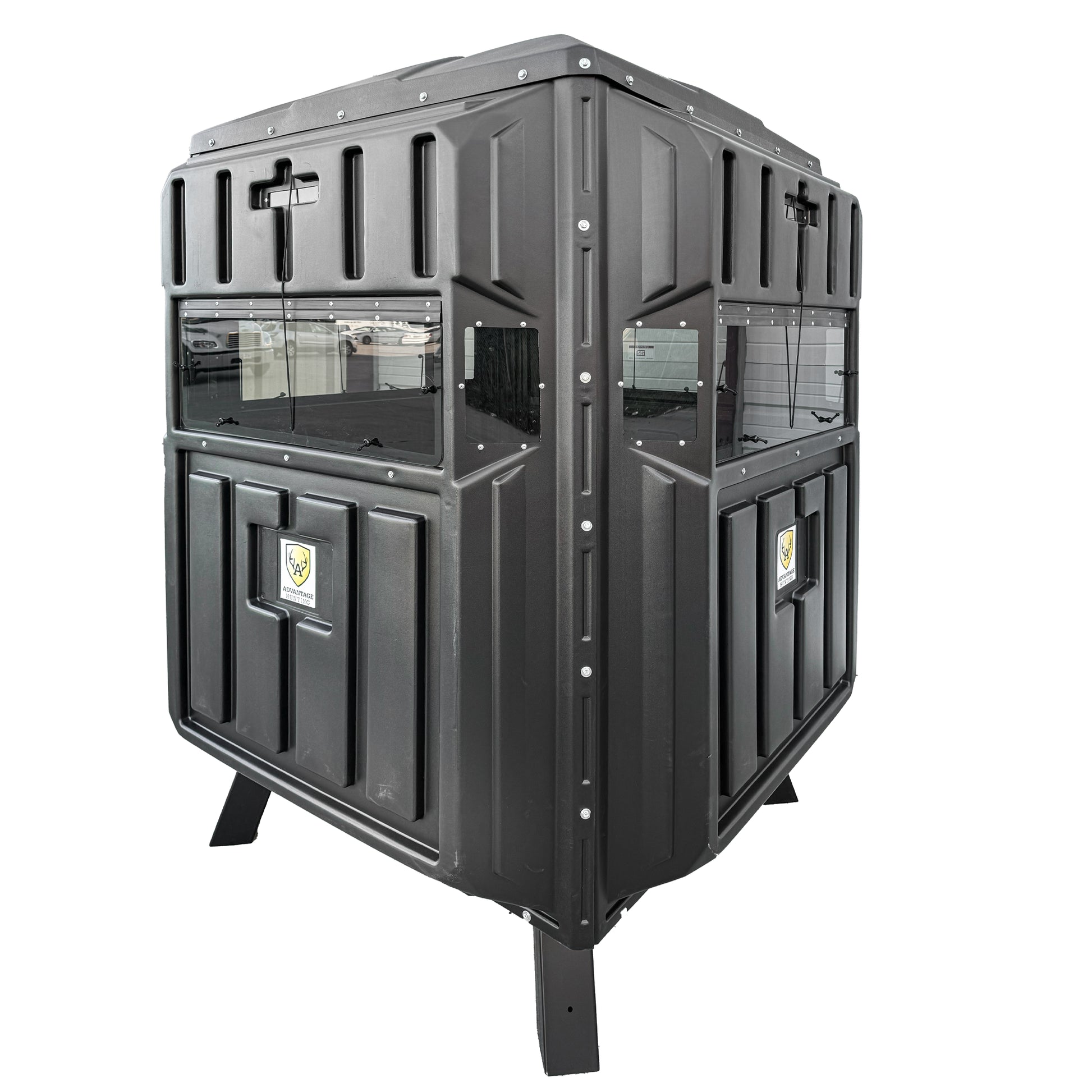 Advantage Hunting - Whitetail Hunting Blind - QuadPod Tower Kit Included
