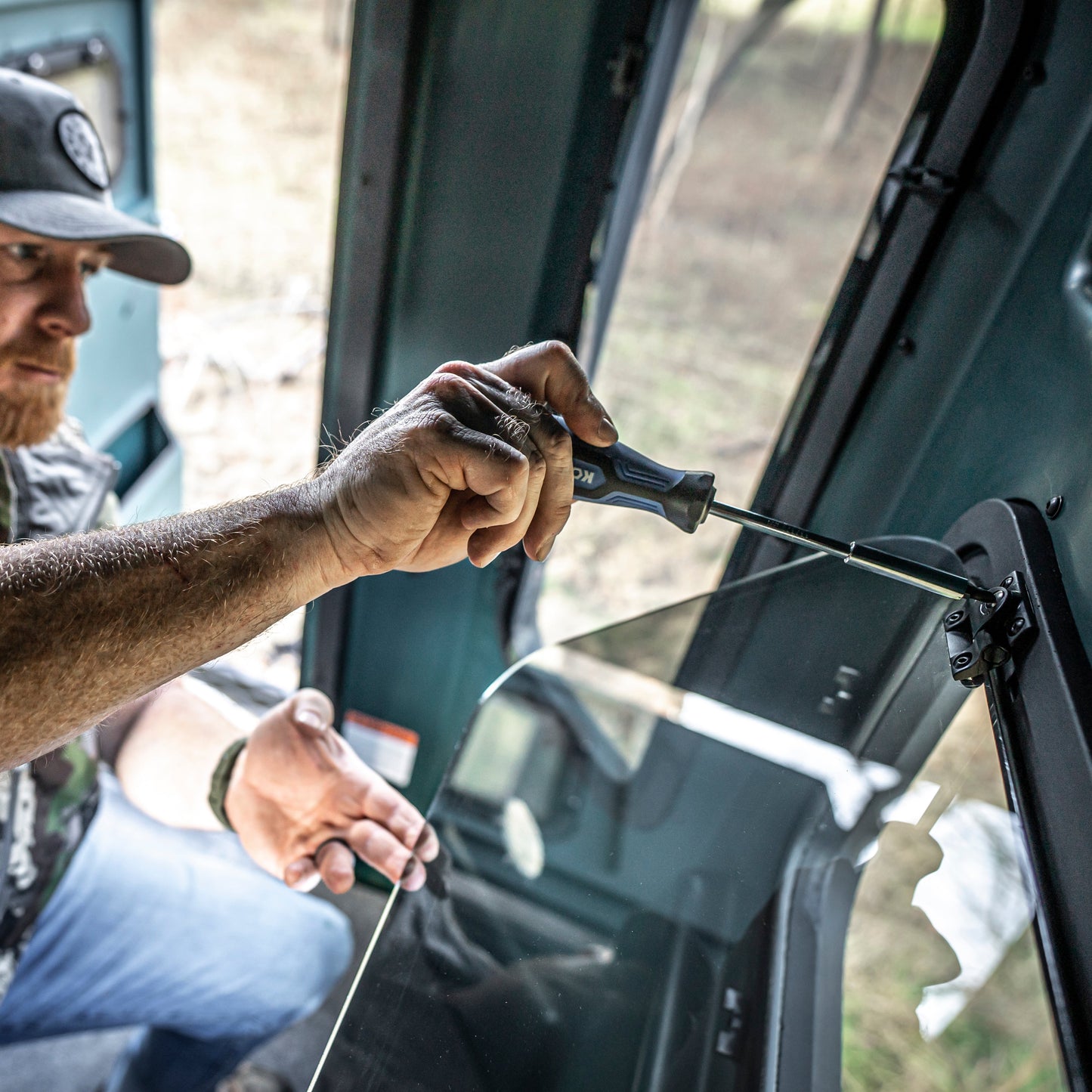 Titan Hunting Blinds - Pro Bow & Rifle Combo Blind - Tan