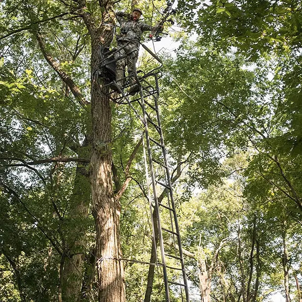 Hawk 20’ Bighorn 1.5-Man Ladder Treestand