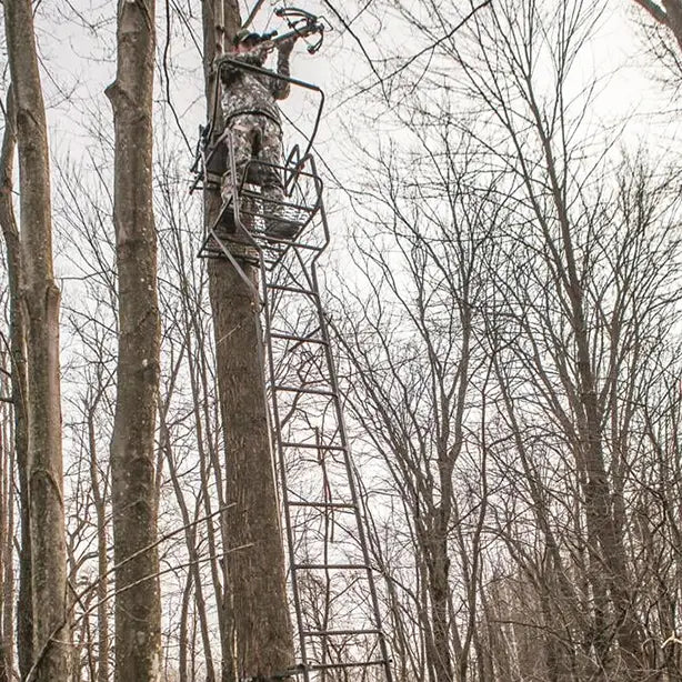 Hawk 20’ Bighorn 1.5-Man Ladder Treestand