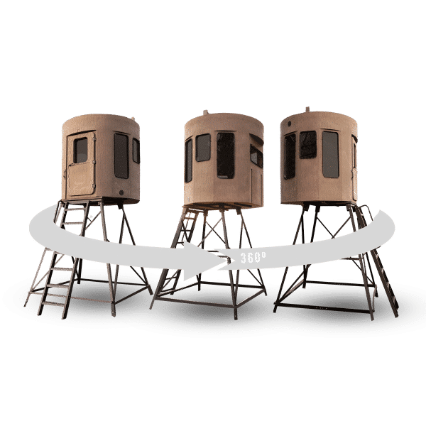 Banks Outdoors Stump 4 Limited Edition Whitetail Properties 360 'Phantom' - 6.5' Circle