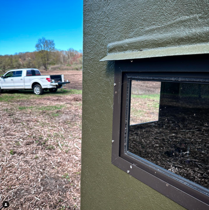 Dillon Manufacturing 4'x6' Classic Deer Blind With Door on 6' Side