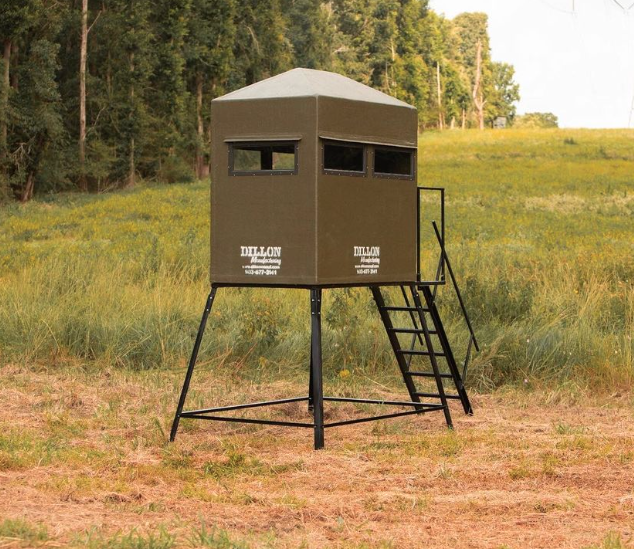 Dillon Manufacturing 4'x6' Classic Deer Blind With Door on 6' Side