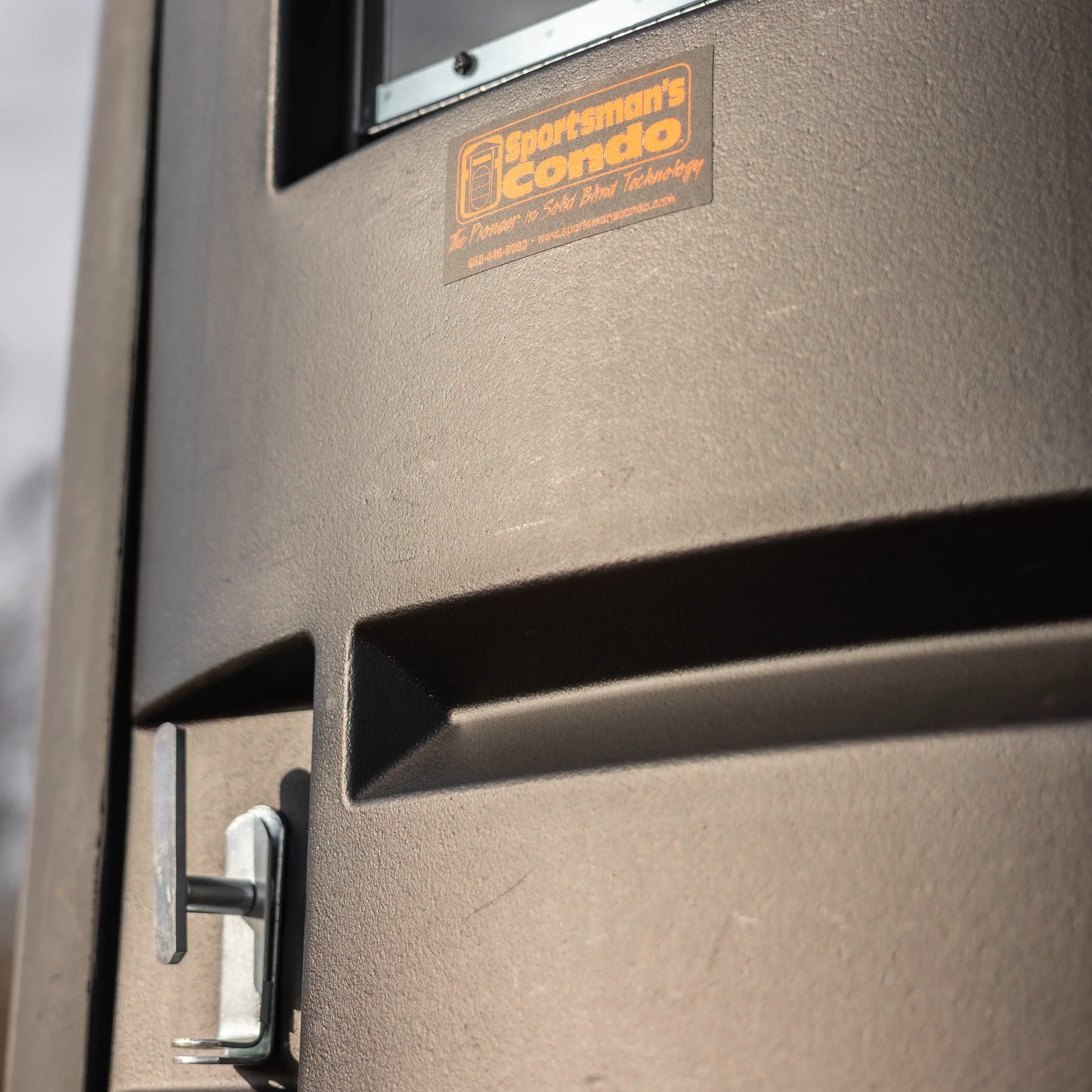 Sportsman's Condo Crossbow Condo 72 in. diameter Deer Blind: Black, Loaded