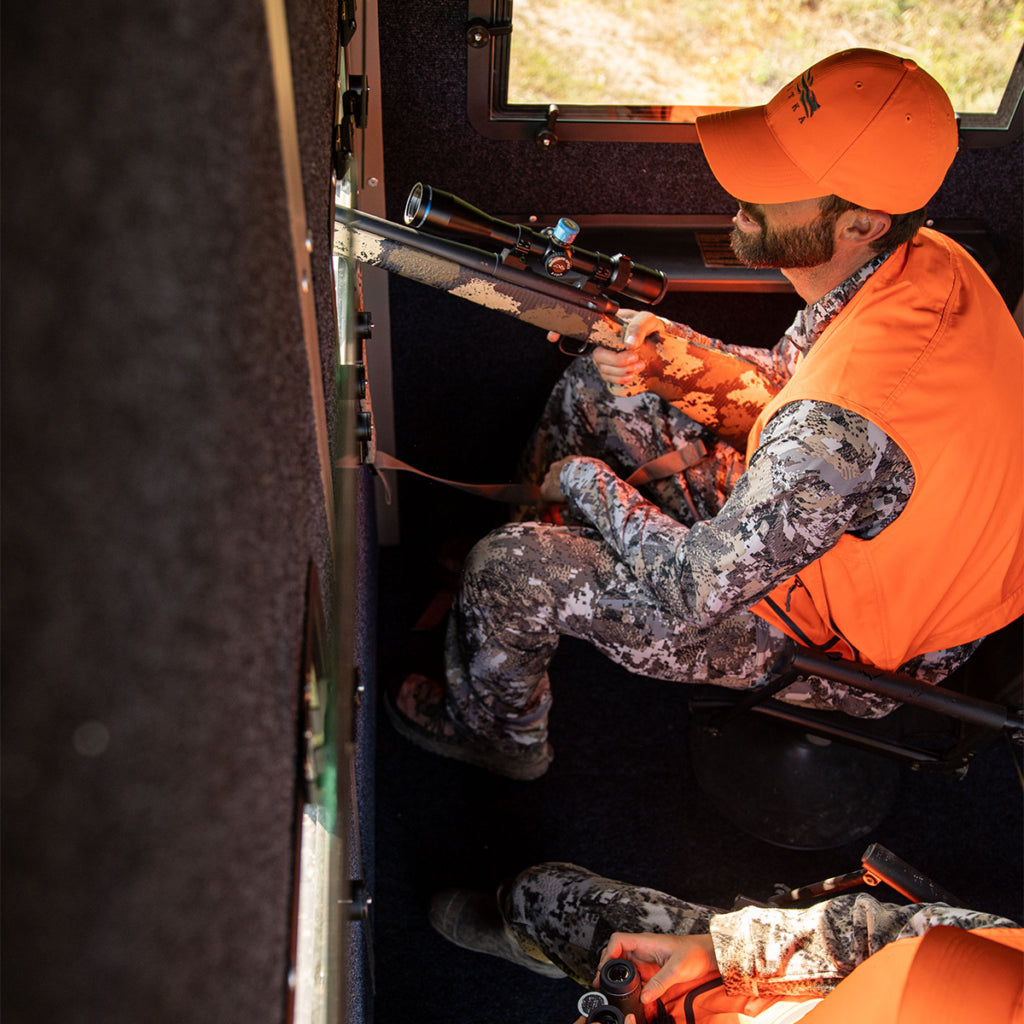 Muddy Striker 4' x 6' Insulated Steel Box Blind - FREE PREMIUM CHAIR