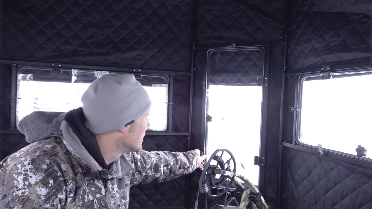 Greylight Twilight 6x6 Hunting Blind with Ground Frame