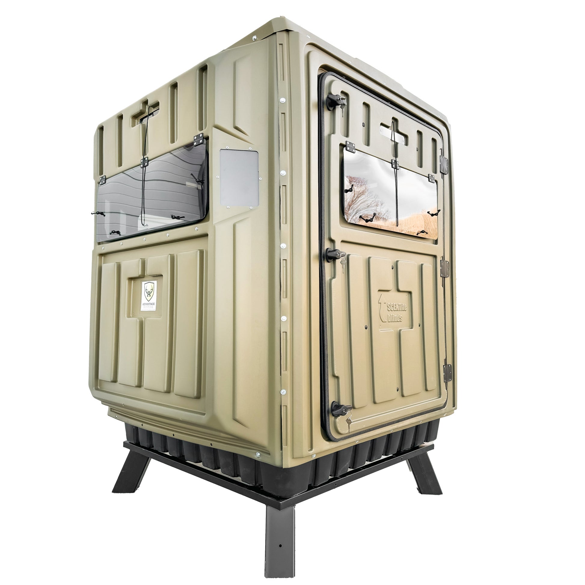 Advantage Hunting - 5'x5' Hunting Blind w/ QP Tower Kit