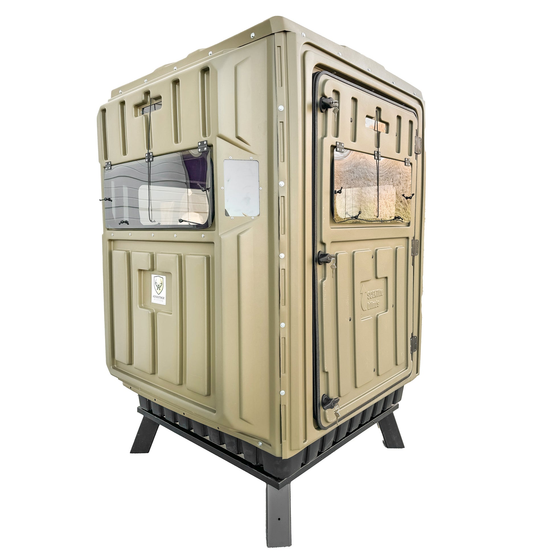 Advantage Hunting - 5'x5' Hunting Blind w/ QP Tower Kit