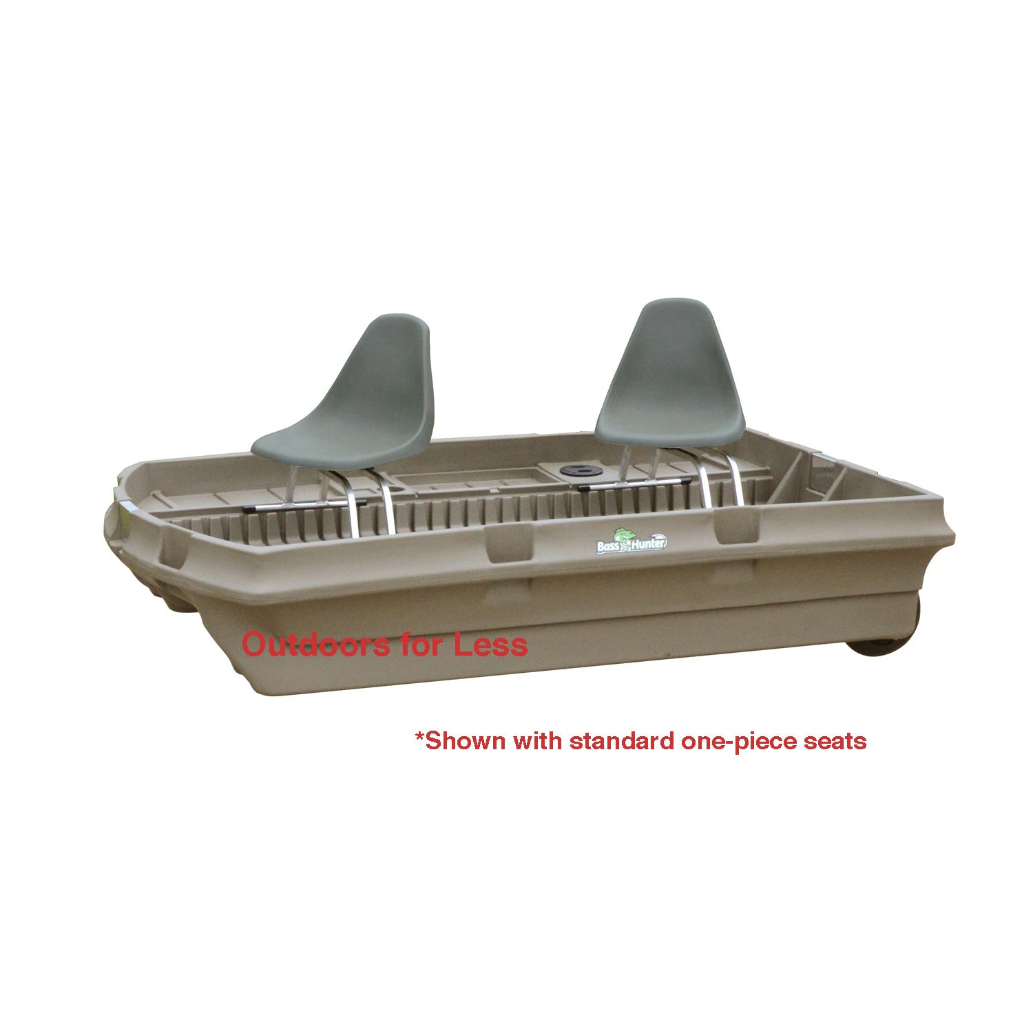 Bass Hunter Bass Baby Mini Bass Fishing Boat (8 ft x 51 in)