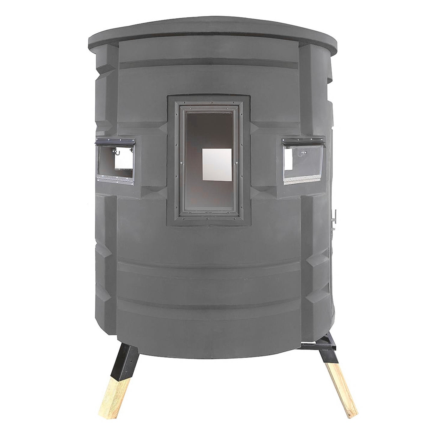 Sportsman's Condo Bow Condo 72 in. diameter Deer Stand: Black, Loaded