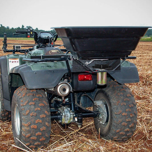 Moultrie ATV Food Plot 50 lbs. Capacity Spreader with Hopper Cover