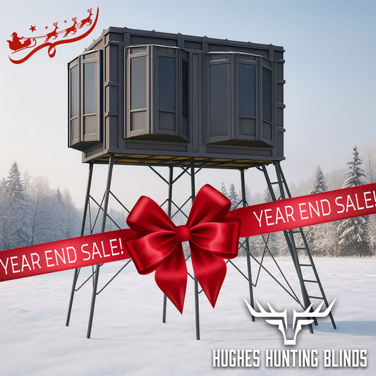 Hughes The Lodge 4' x 8' Hunting Blind