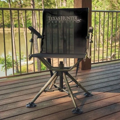SCP1: Texas Hunter Silent Shooter's Chair: 360 Degree Swivel