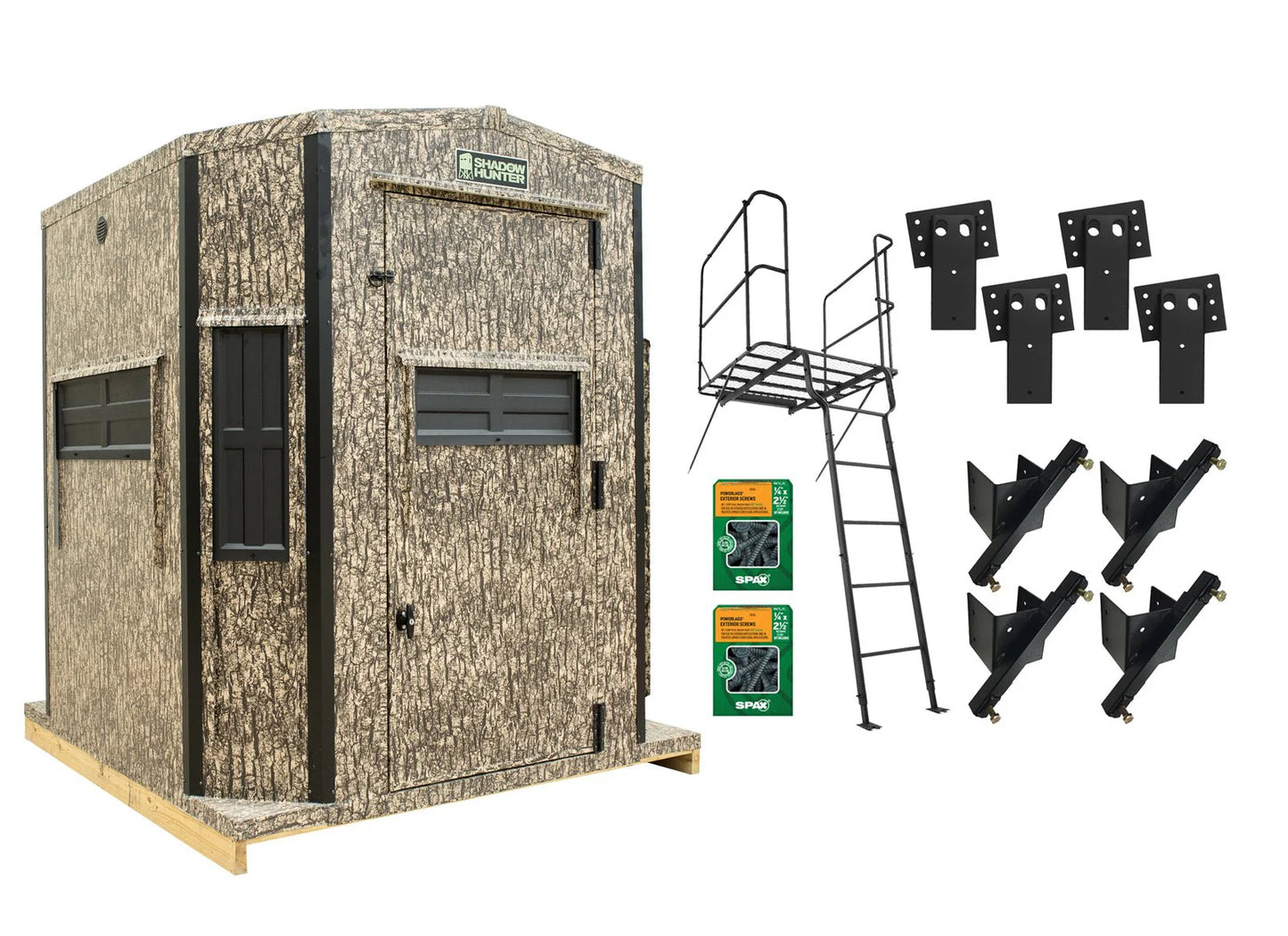 Shadow Hunter Marksman 6' x 6' Insulated Deer Hunting Blind