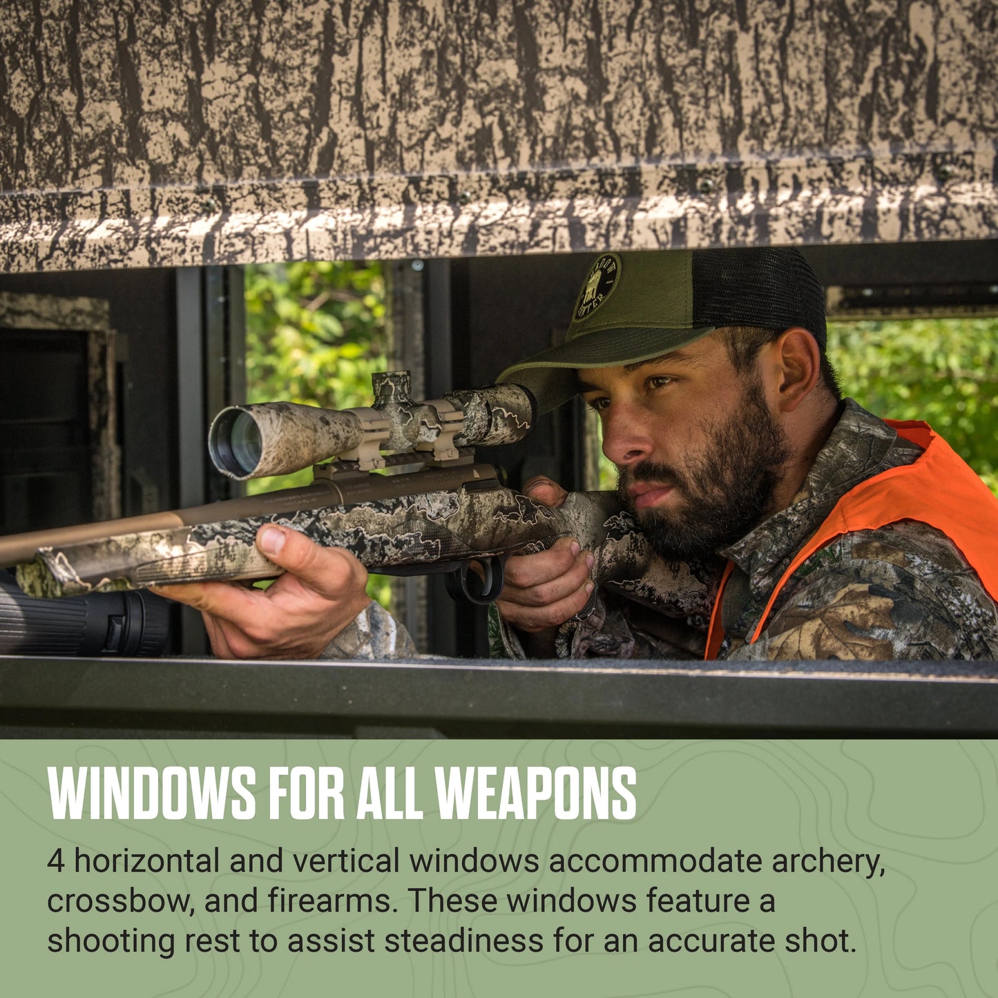 Shadow Hunter Marksman 6' x 6' Insulated Deer Hunting Blind