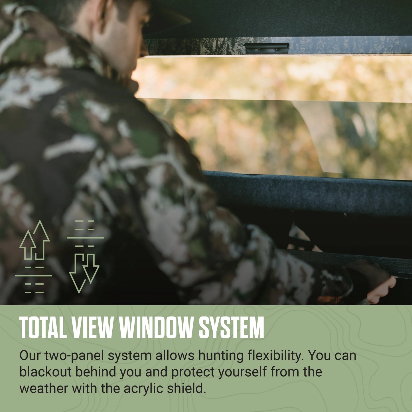 Shadow Hunter Marksman 6' x 6' Insulated Deer Hunting Blind