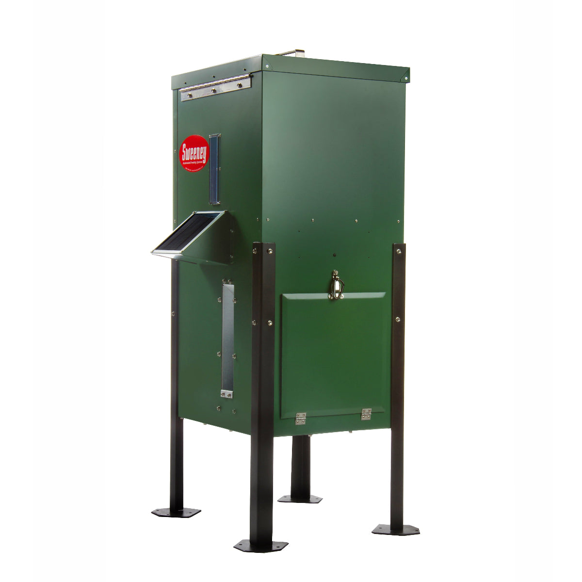 Sweeney Feeders Directional Fish Feeder - 125 lb. Capacity - Green - Dock Legs