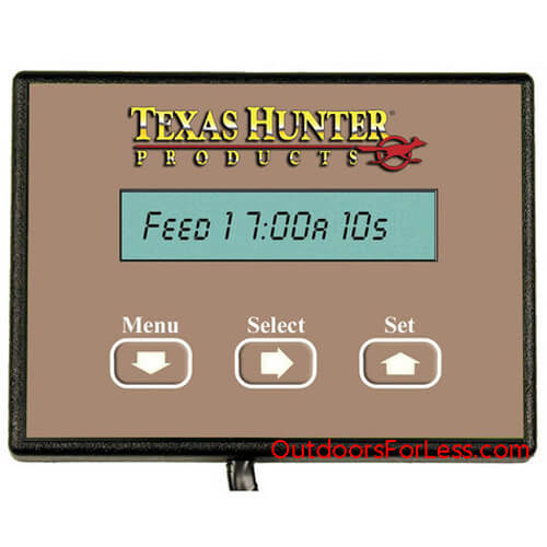 Texas Hunter Premium Digital Timer for Directional Wildlife Feeders
