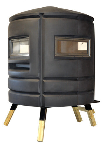 Sportsman's Condo SC4 72 in. diameter Deer Blind: Black, Loaded