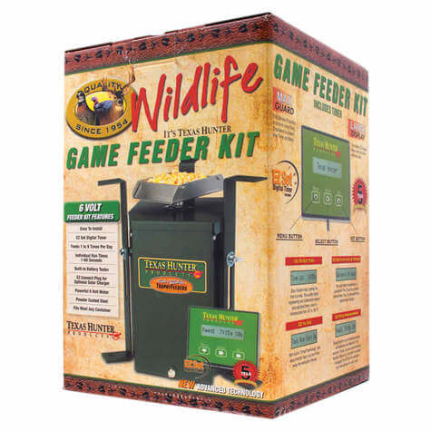 TH60: Texas Hunter 6 Volt Wildlife Feeder Kit