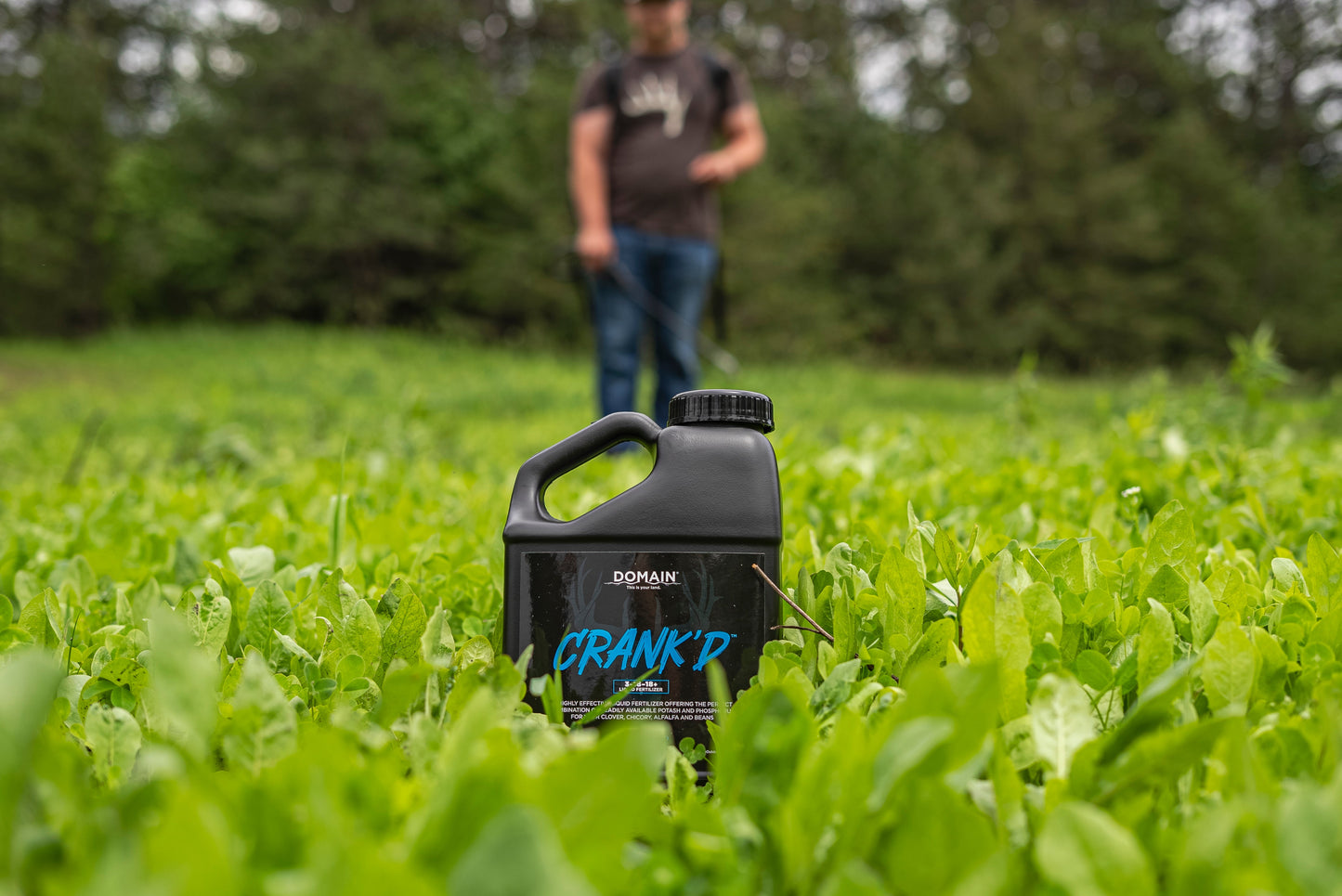 Doman Outdoor Crank'd™ 3-18-18+ Food Plot Liquid