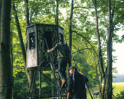 Orion ORIGIN Series — 6x6 Modular Deer Blind & 10 ft Elevated Stand Package