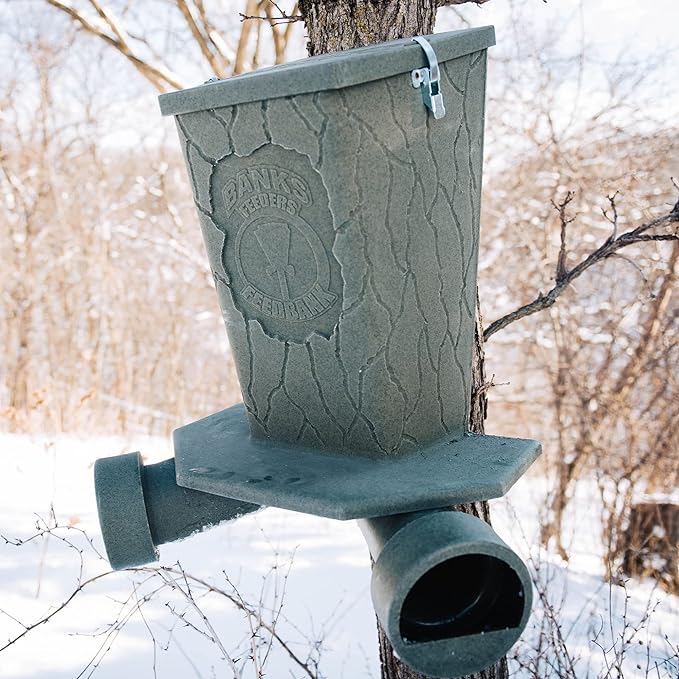 Banks Outdoors Feedbank 40 Lbs Capacity Deer Feeder