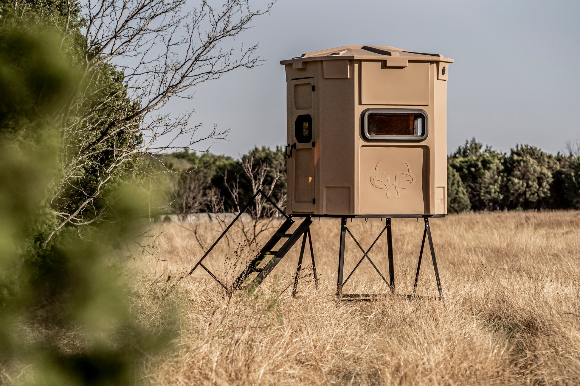 Titan Hunting Blinds - Pro Bow & Rifle Combo Blind - Green