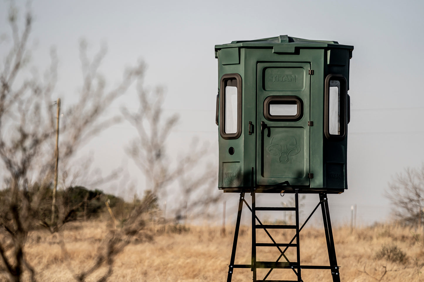 Titan Hunting Blinds - Pro Bow & Rifle Combo Blind - Green