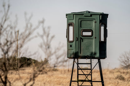 Titan Hunting Blinds - Pro Bow & Rifle Combo Blind w/ 8ft Tower and FREE Chair