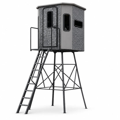 American Hunting Blinds Co. - The Chalet - 6.5' x 6.5' Insulated Hunting Blind