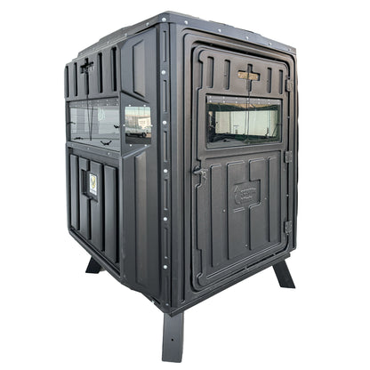 Advantage Hunting - Whitetail 2 Person Hunting Blind - QuadPod Tower Kit Included