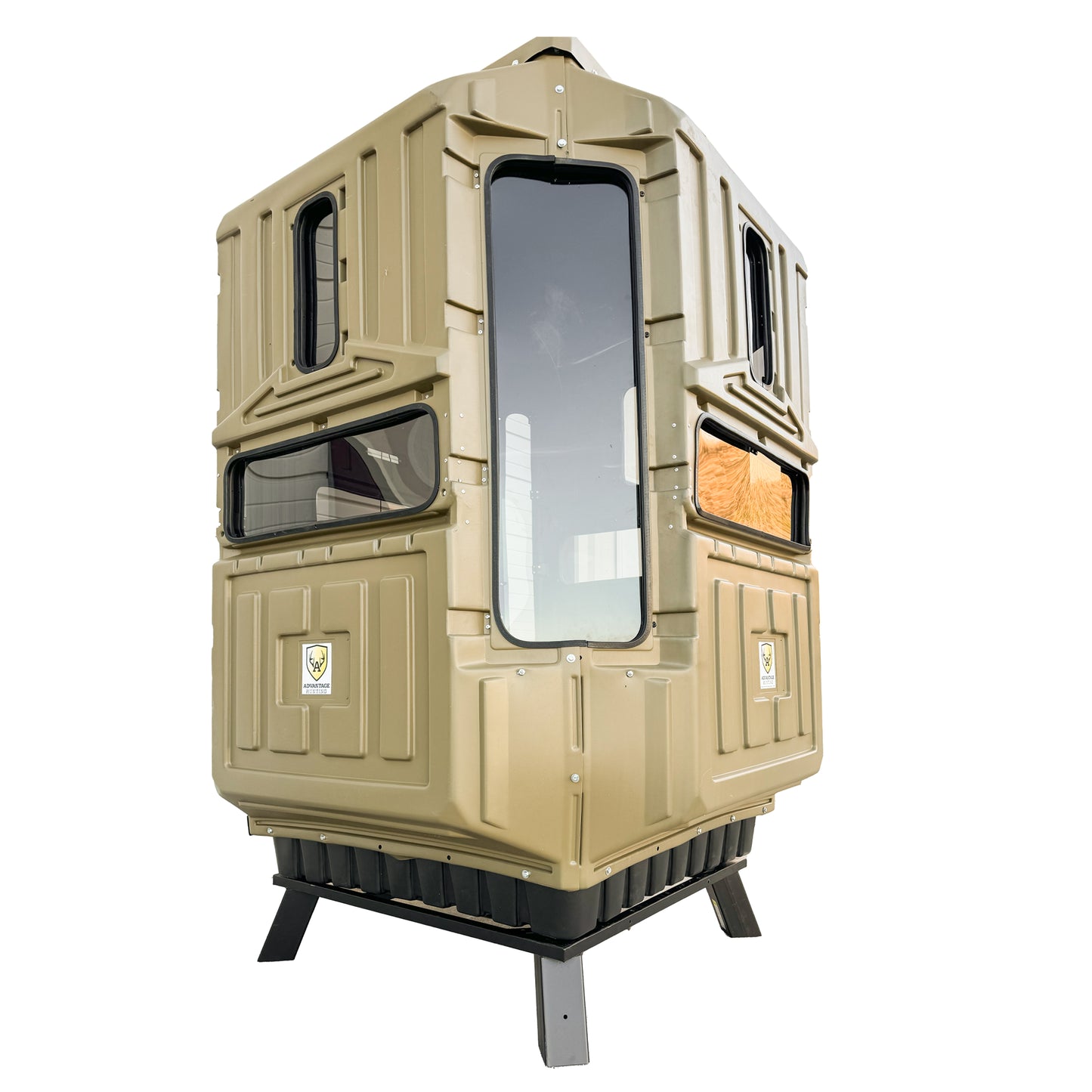 Advantage Hunting - Dual Threat Gun/Bow Combo Blind W/ QuadPod Tower Kit