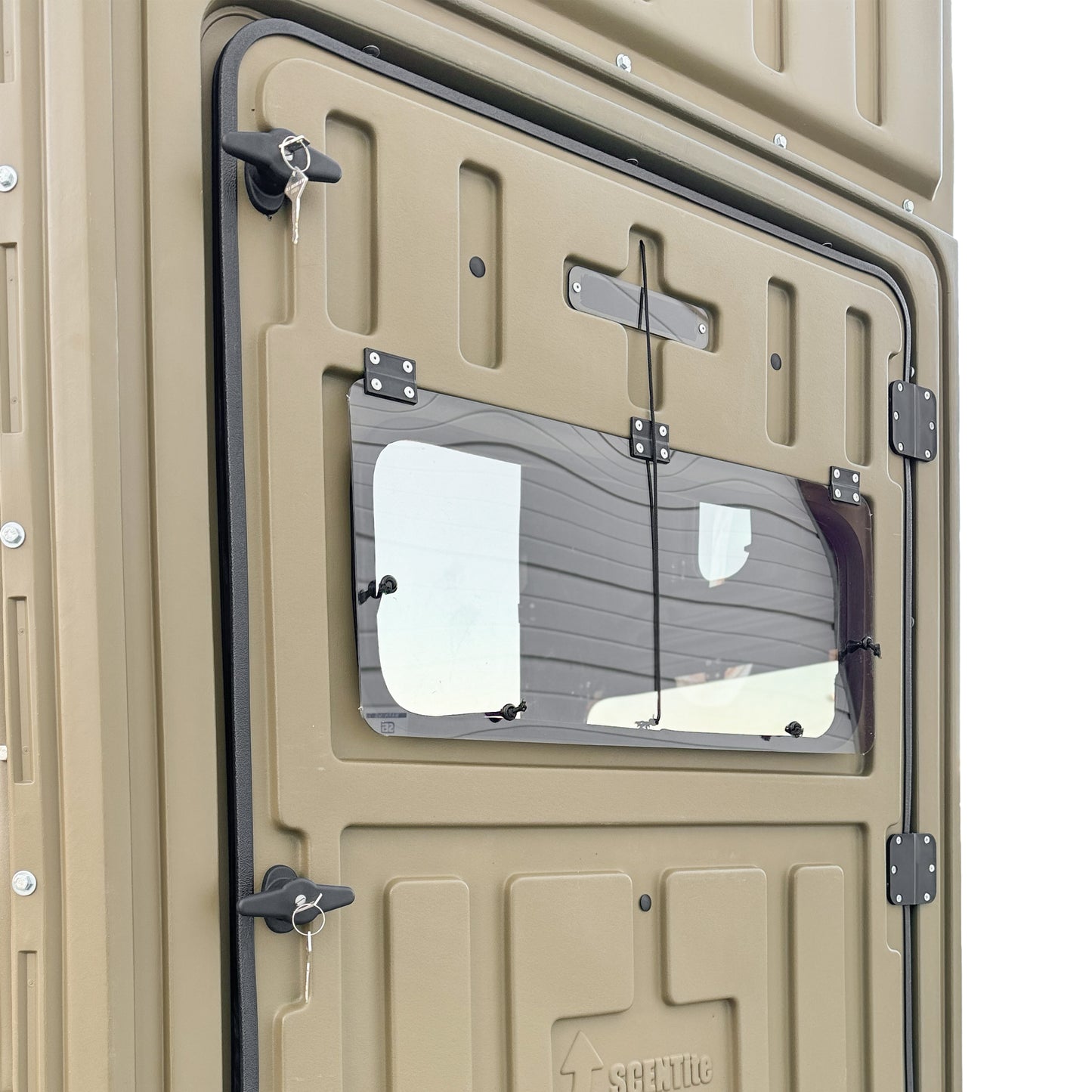 Advantage Hunting - Dual Threat Gun/Bow Combo Blind W/ QuadPod Tower Kit