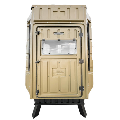 Advantage Hunting - Dual Threat Gun/Bow Combo Blind W/ QuadPod Tower Kit