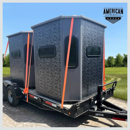 American Hunting Blinds Co. - The Chalet - 6.5' x 6.5' Insulated Hunting Blind