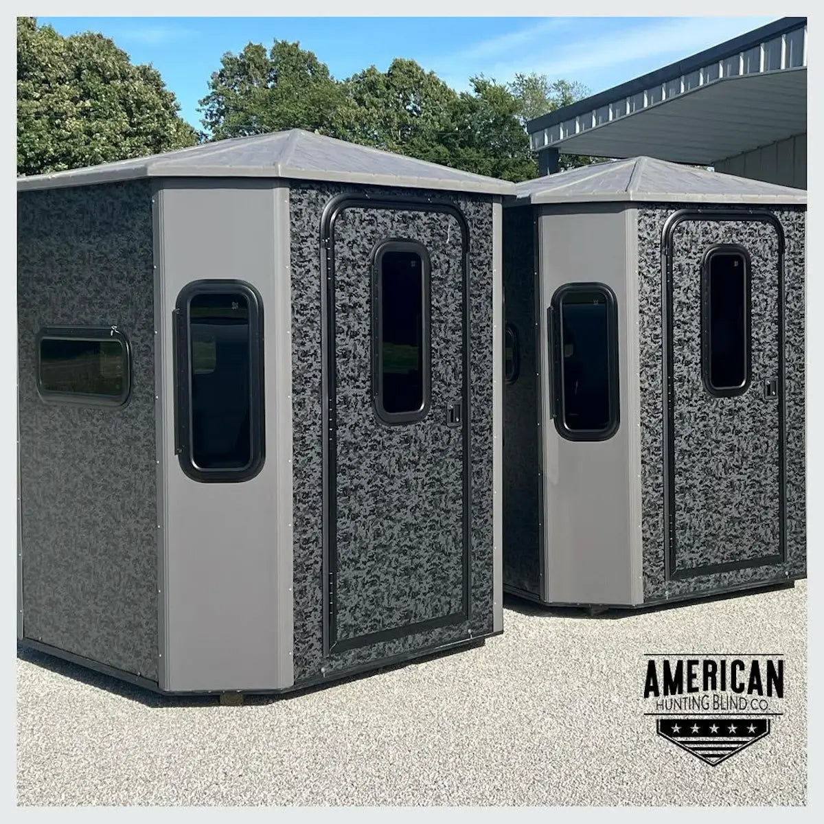 American Hunting Blinds Co. - The Chalet - 6.5' x 6.5' Insulated Hunting Blind