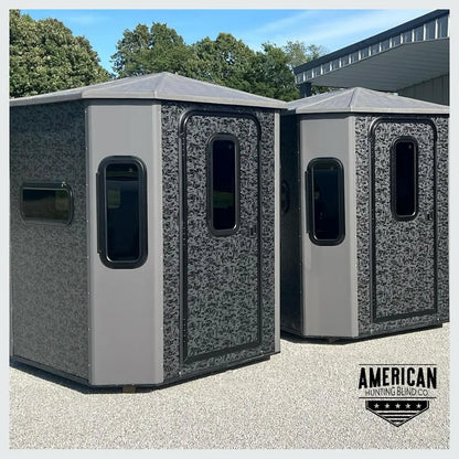 American Hunting Blinds Co. - The Chalet - 6.5' x 6.5' Insulated Hunting Blind