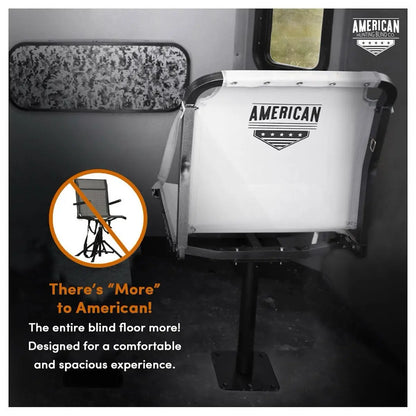 American Hunting Blinds Co. - The Chalet - 6.5' x 6.5' Insulated Hunting Blind