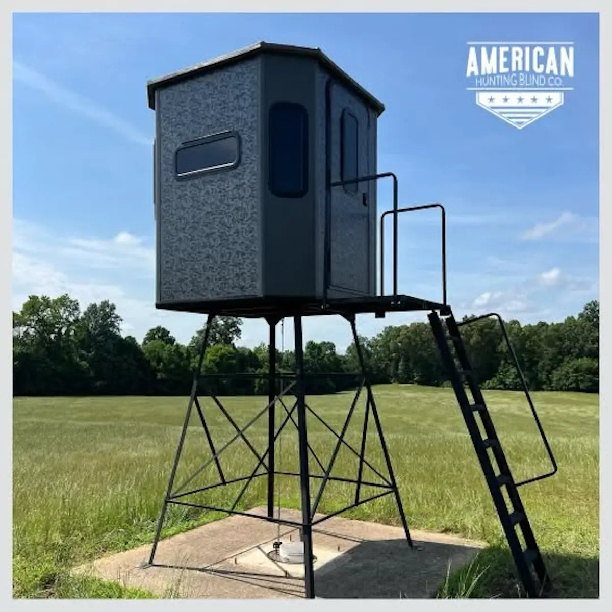 American Hunting Blinds Co. - The Chalet - 6.5' x 6.5' Insulated Hunting Blind