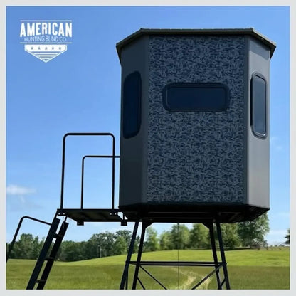American Hunting Blinds Co. - The Chalet - 6.5' x 6.5' Insulated Hunting Blind