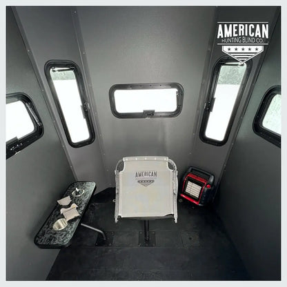 American Hunting Blinds Co. - The Chalet - 6.5' x 6.5' Insulated Hunting Blind