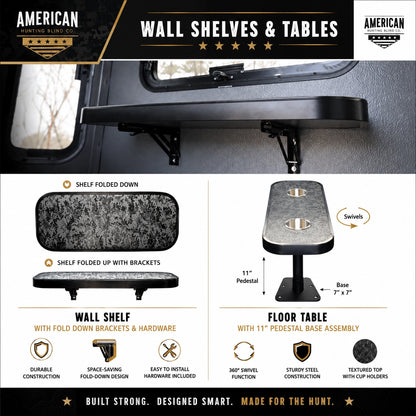 American Hunting Blinds Co. - The Chalet - 6.5' x 6.5' Insulated Hunting Blind