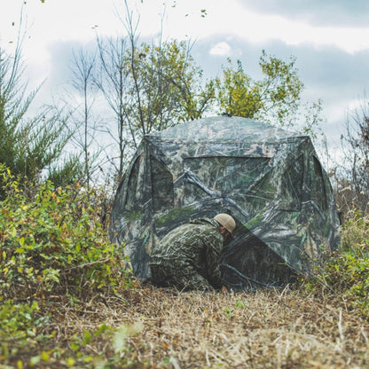 Ameristep Brickhouse  75”x75” Wide Bottom Ground Blind
