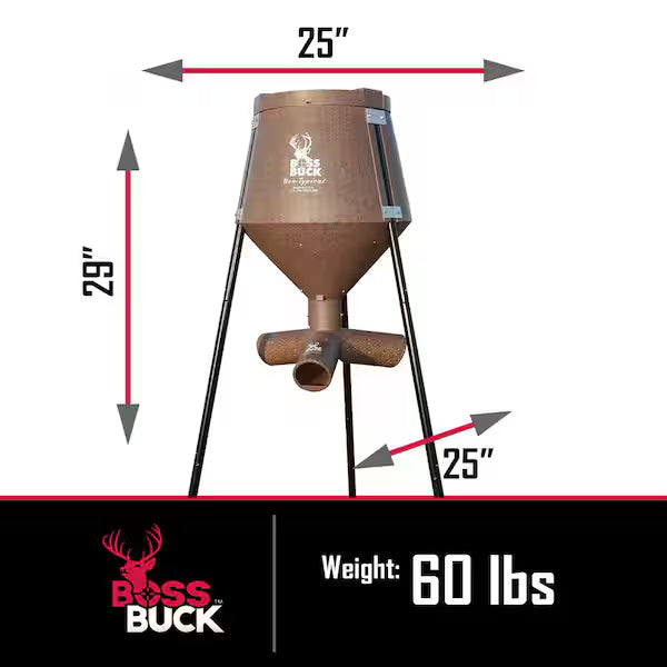 Boss Buck 200lb Gravity Deer Feeder