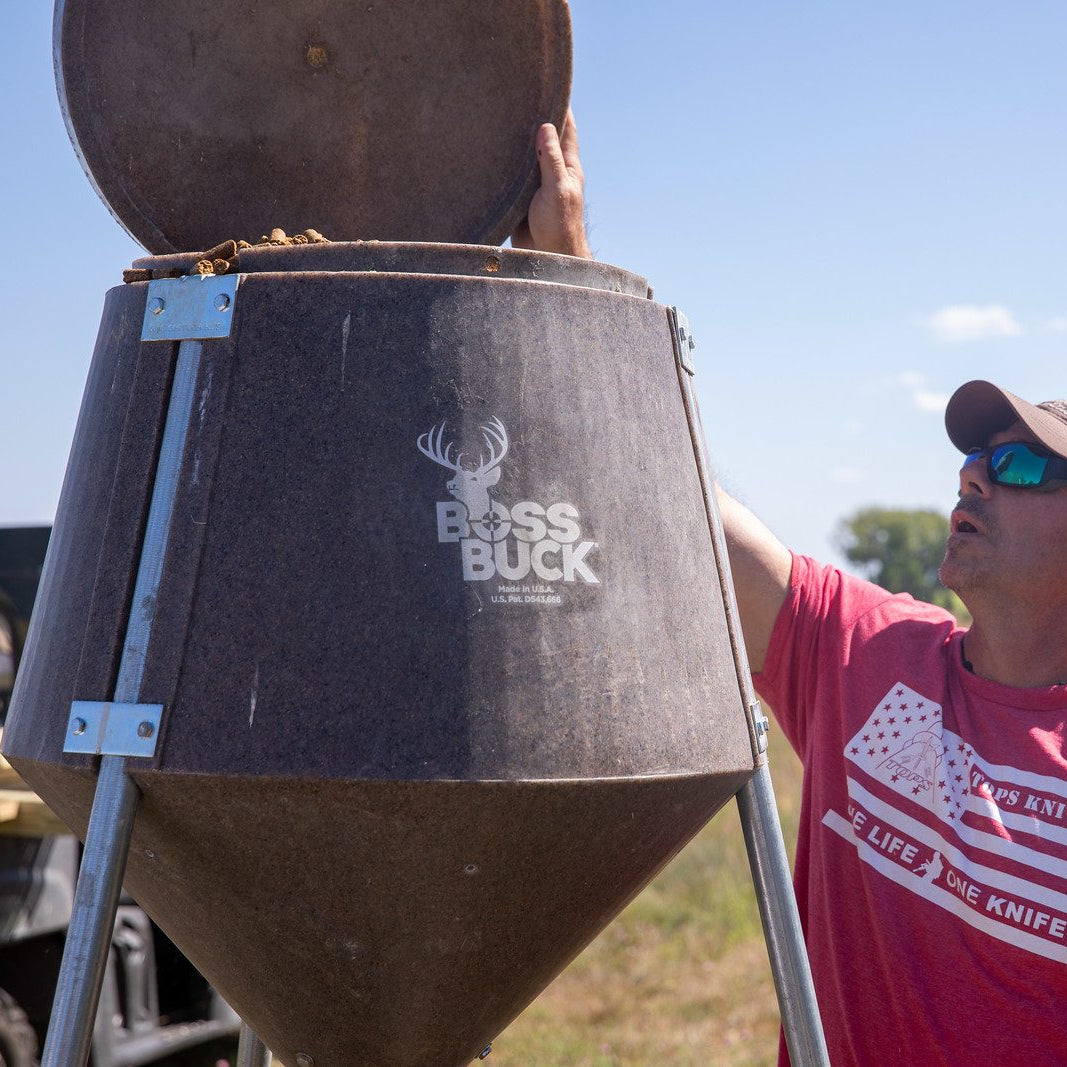 Boss Buck 200lb Gravity Deer Feeder