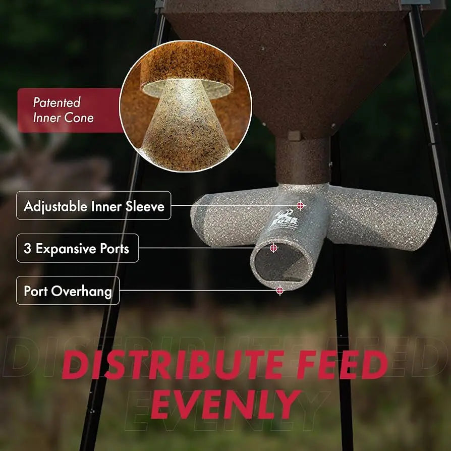 Boss Buck 350lb Gravity Deer Feeder