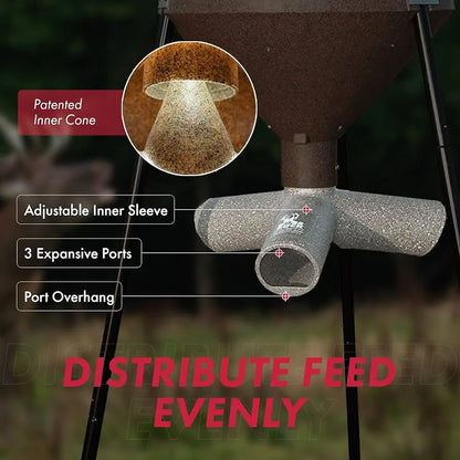Boss Buck 350lb Gravity Deer Feeder